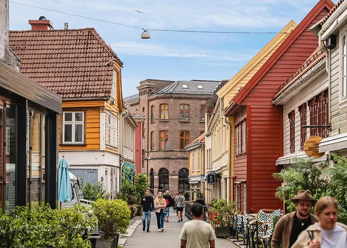 شقة Dinbnb I Cobblestone Streets 350m From Bryggen & Floybanen!