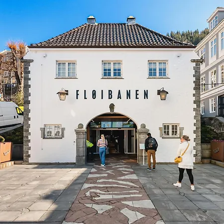 Apartmán Dinbnb I Cobblestone Streets 350m From Bryggen & Floybanen! Bergen